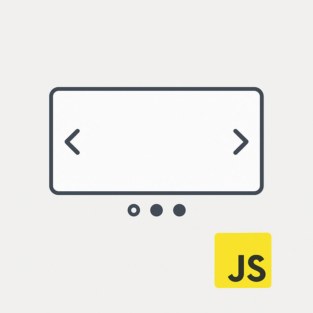 Адаптивный слайдер на чистом JavaScript с тонкими настройками